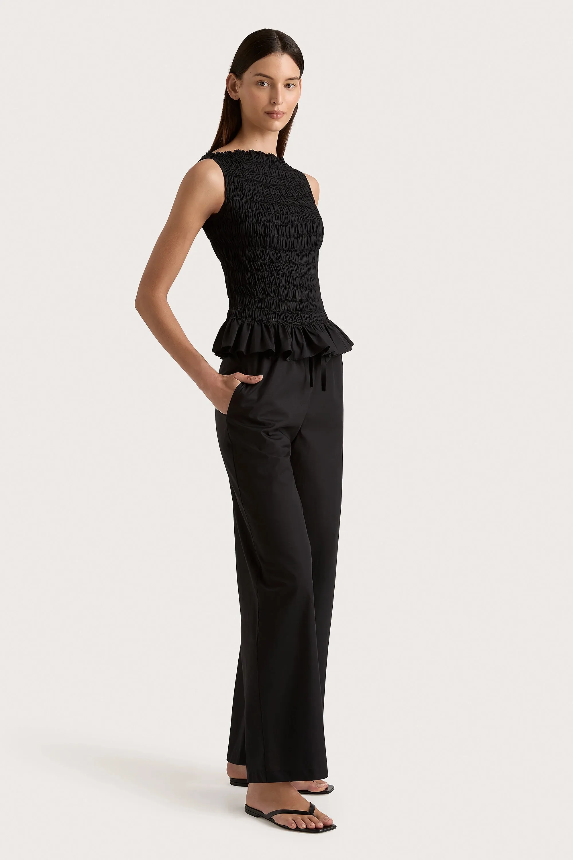 Aleza Pant Black