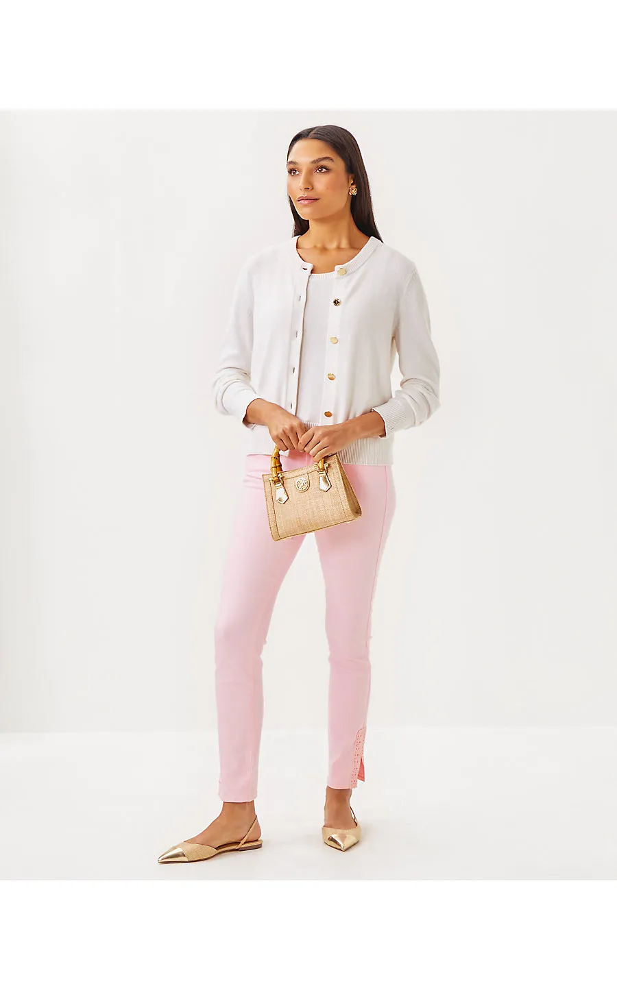Amalia Cardigan - Resort White