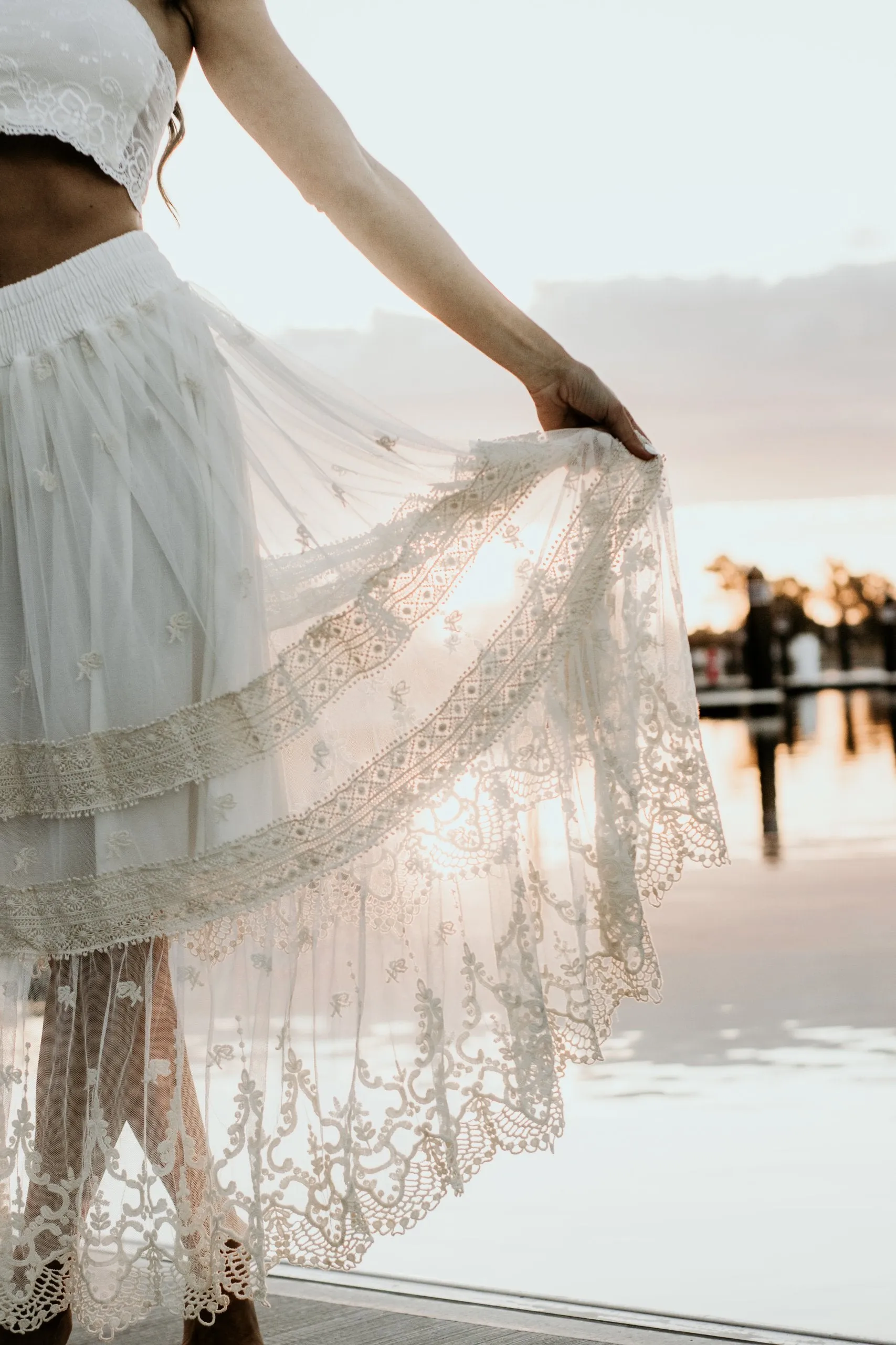 Anastasia Lace Skirt