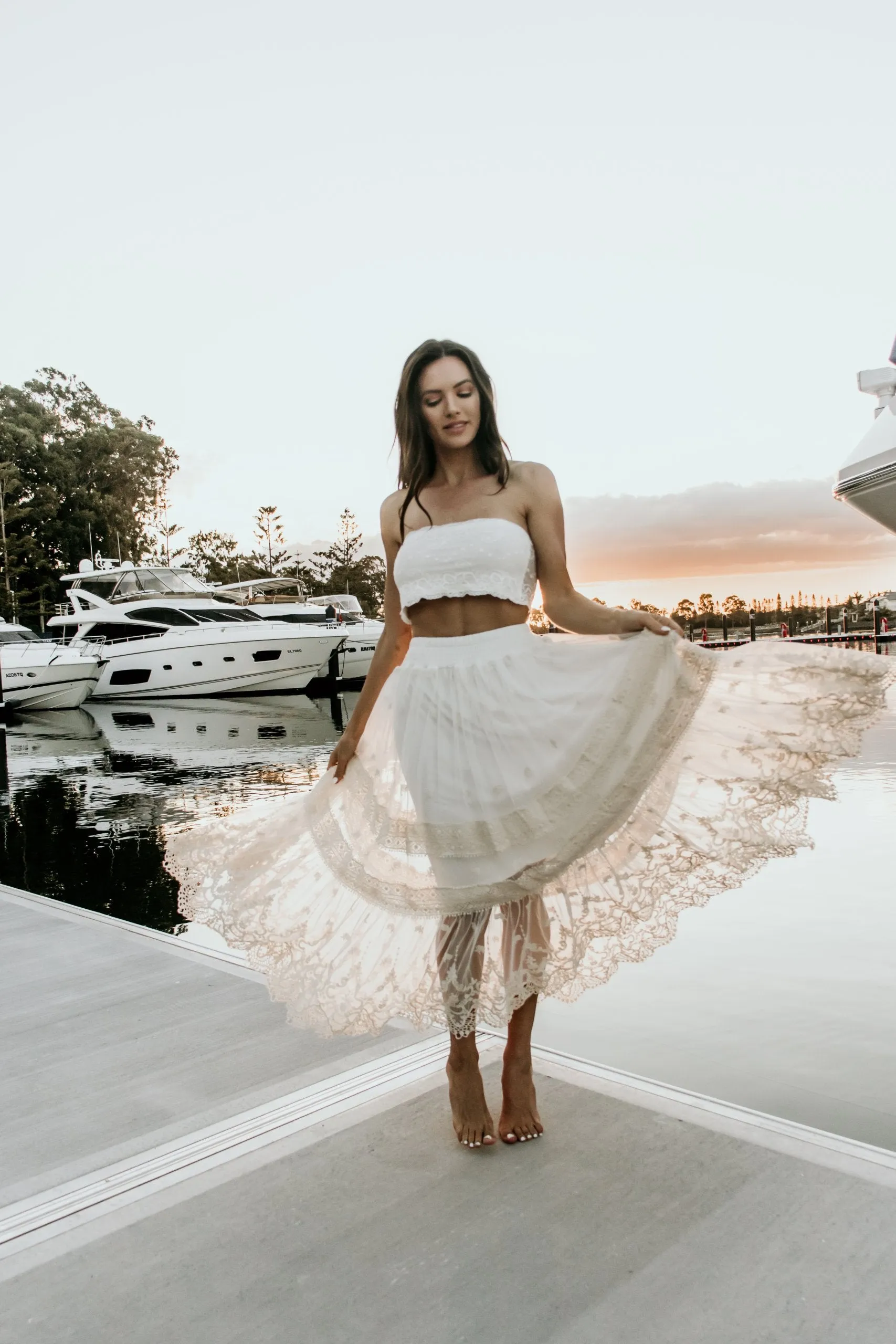Anastasia Lace Skirt