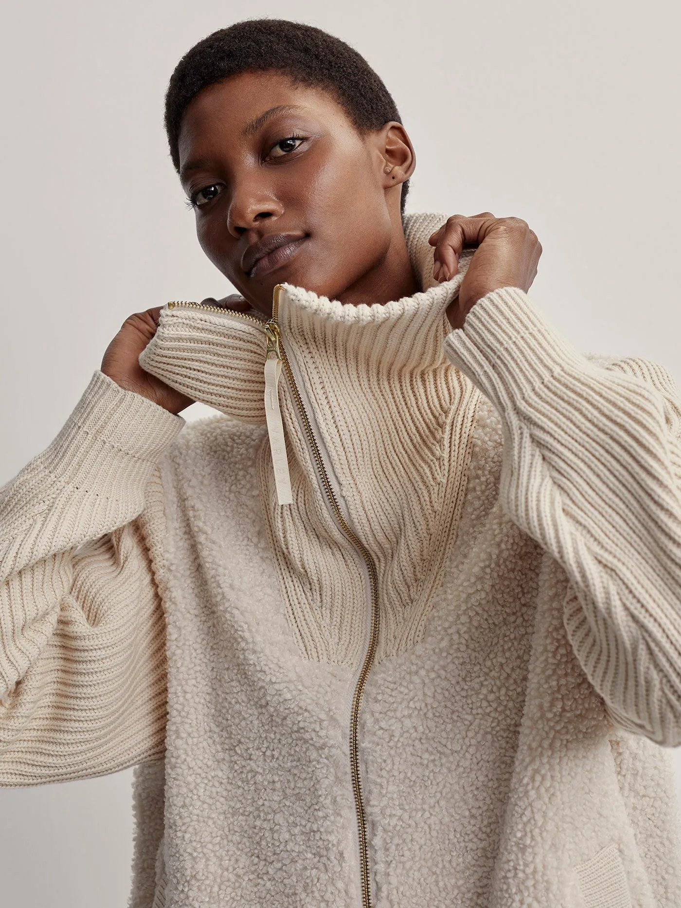 Ardley Zip Through Knit Jacket