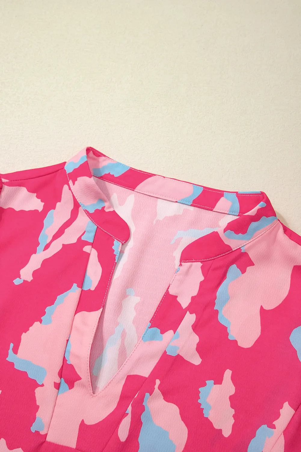 Babydoll pink Leopard Top
