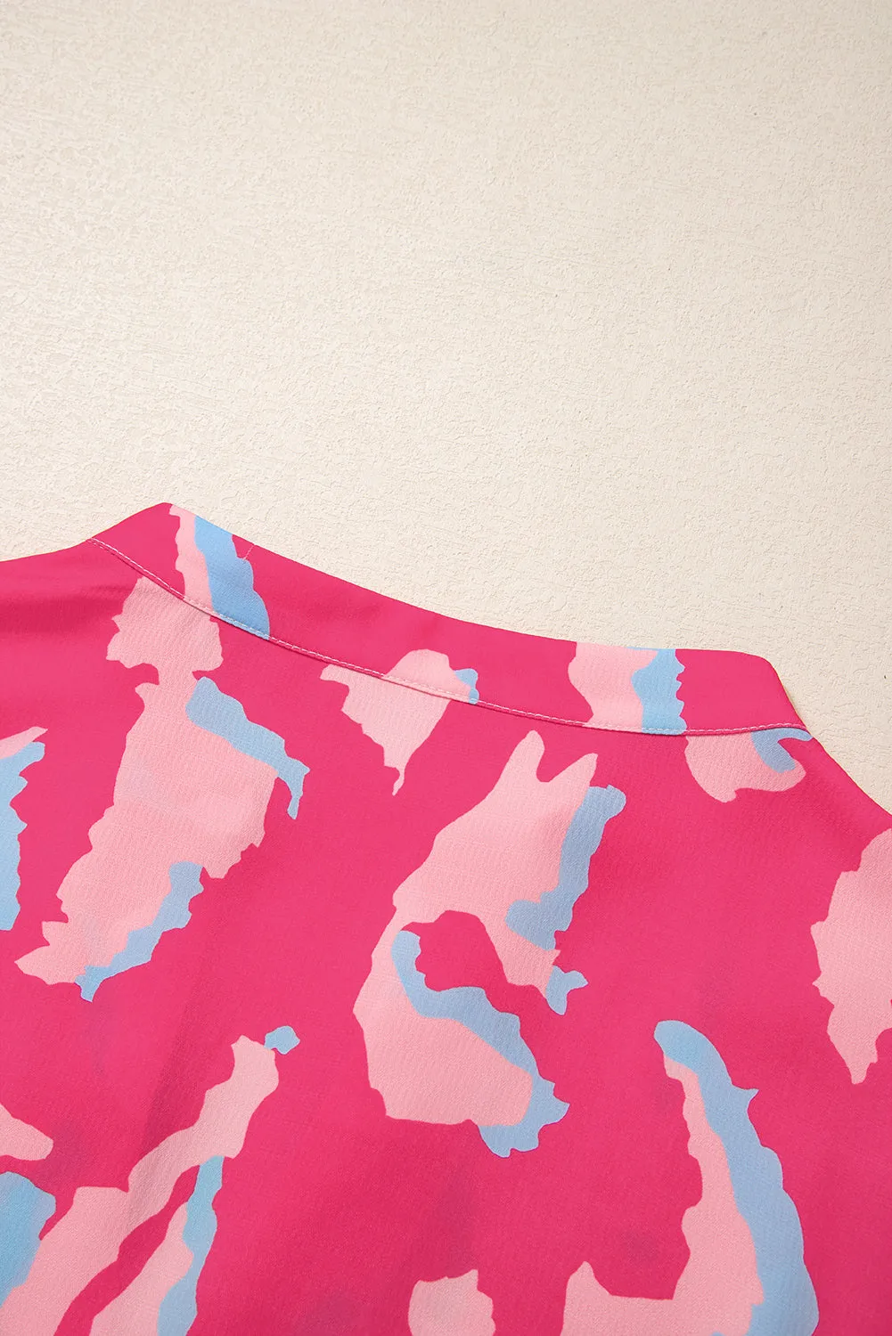 Babydoll pink Leopard Top