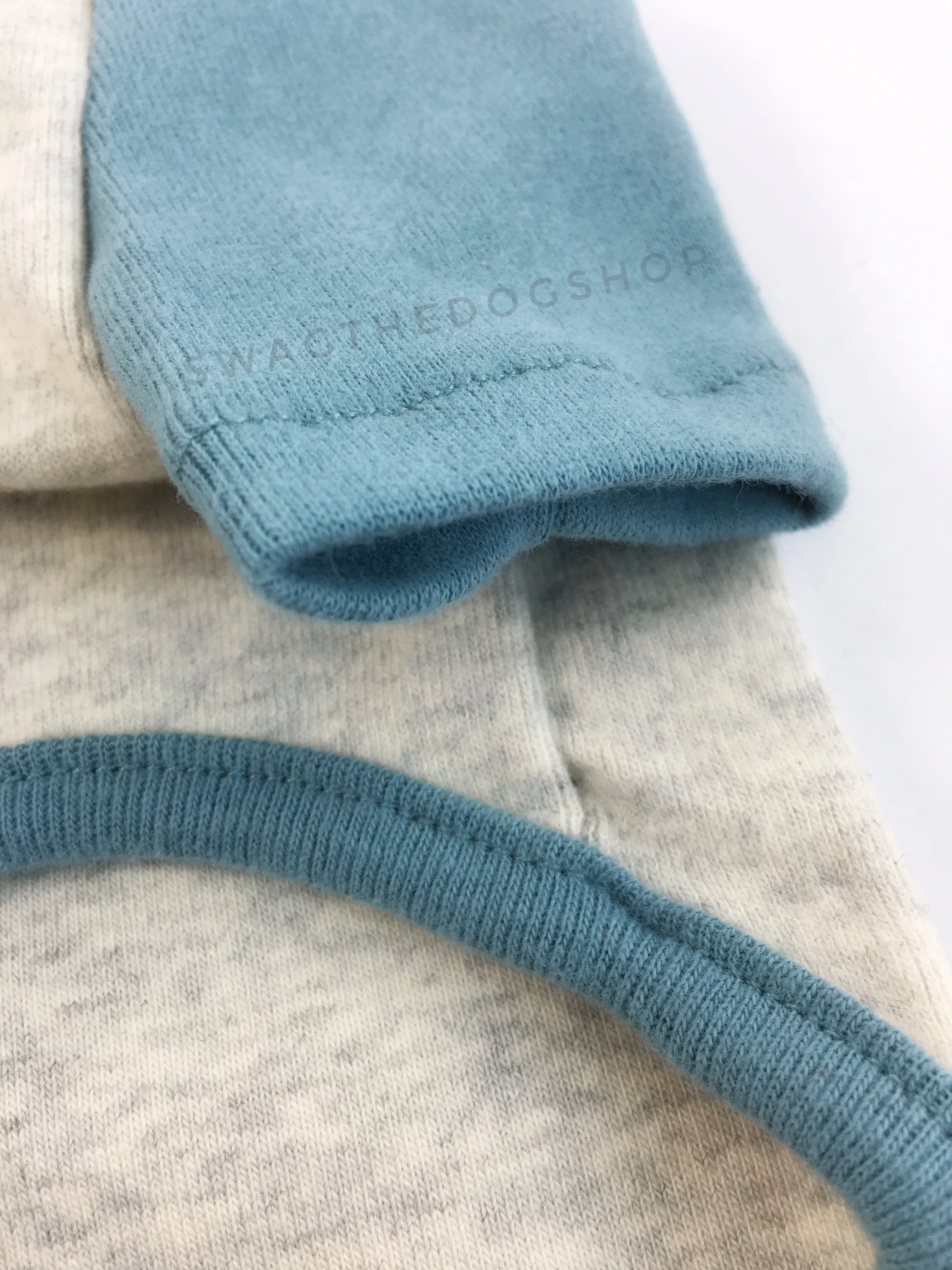 Baseball Tees - Baby Blue and Gray