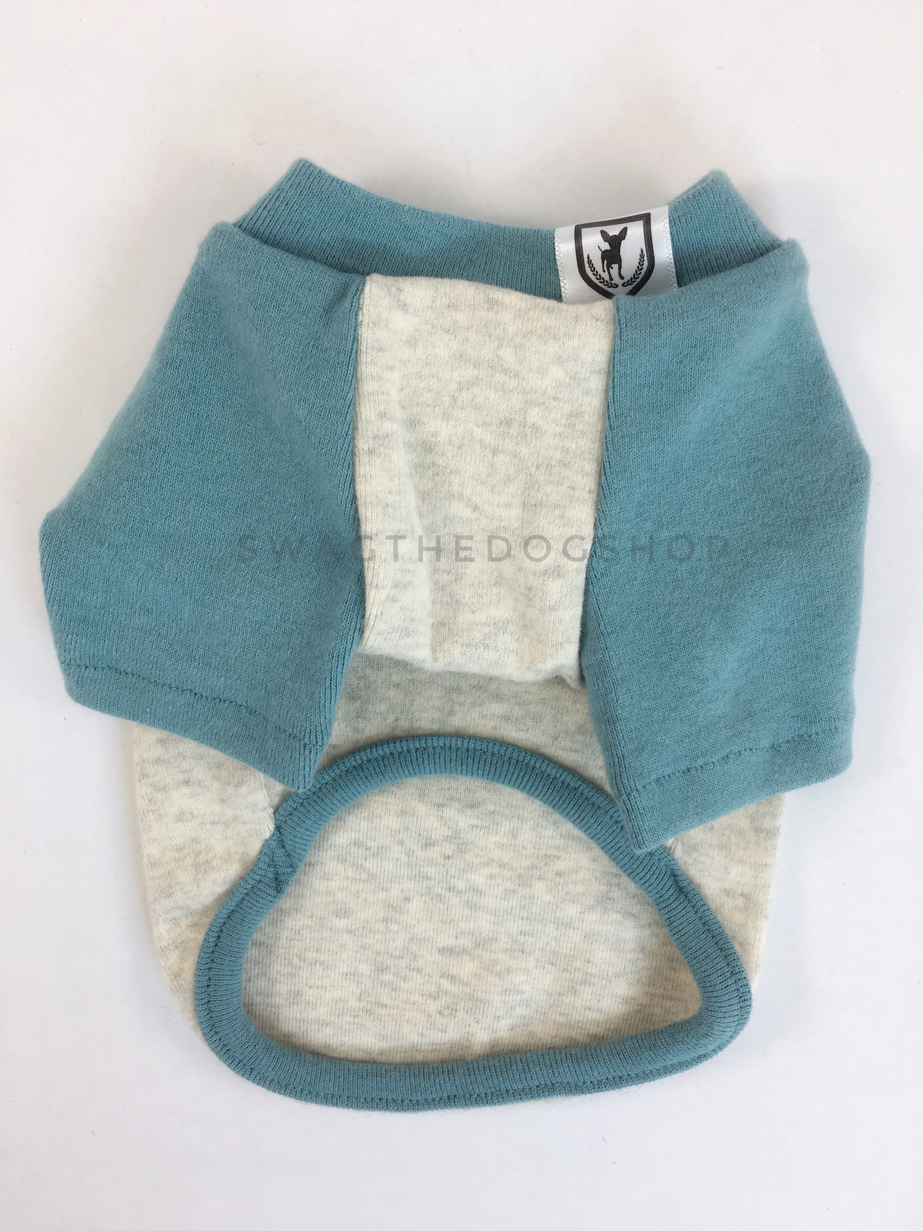 Baseball Tees - Baby Blue and Gray