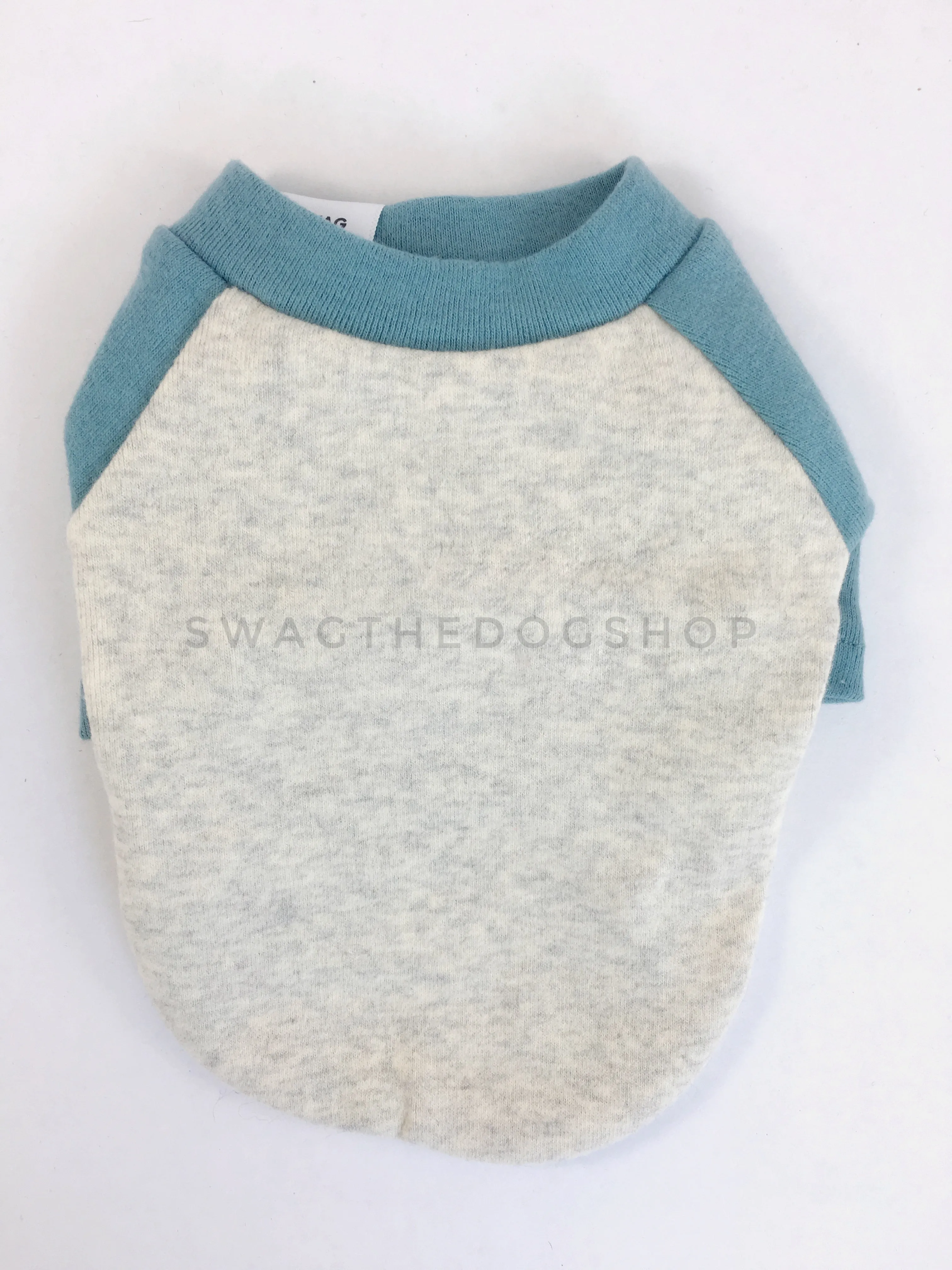 Baseball Tees - Baby Blue and Gray