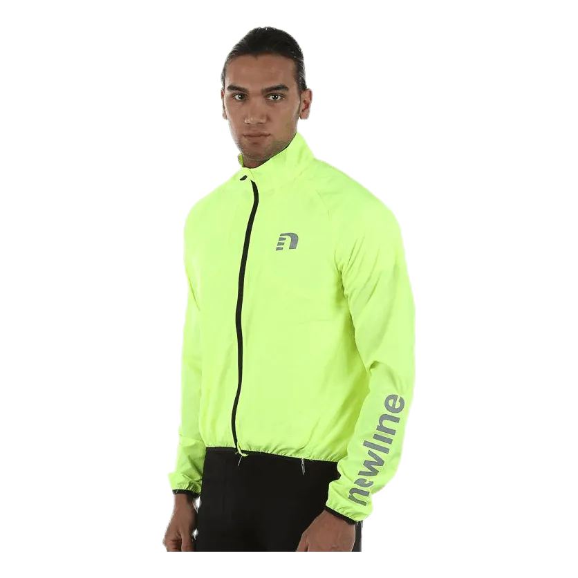 Bike Windbreaker Jacket Yellow