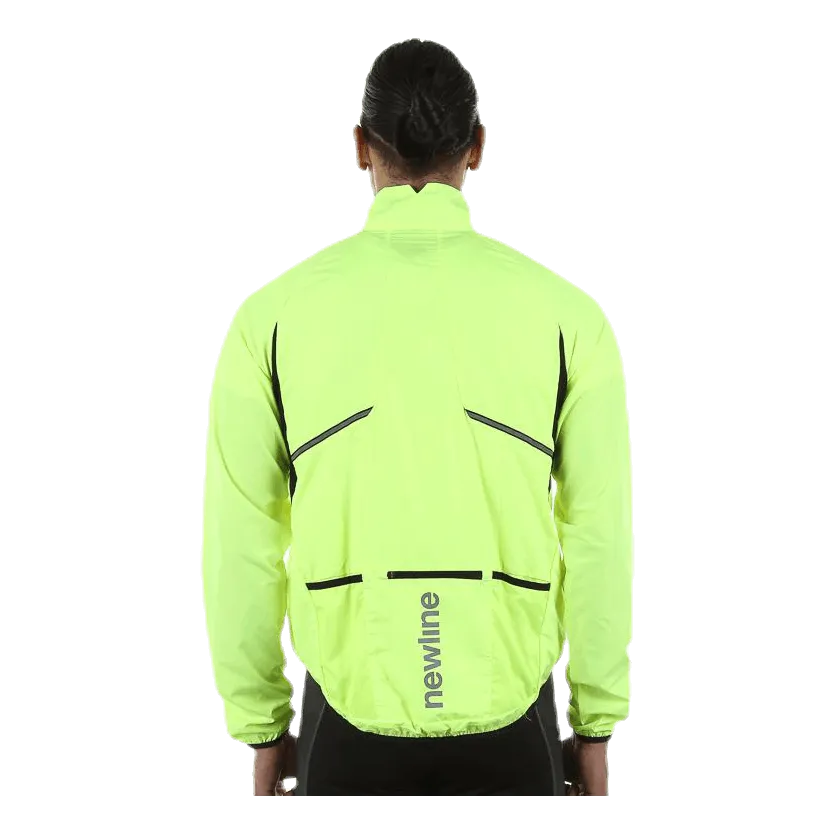 Bike Windbreaker Jacket Yellow