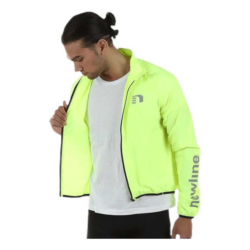 Bike Windbreaker Jacket Yellow