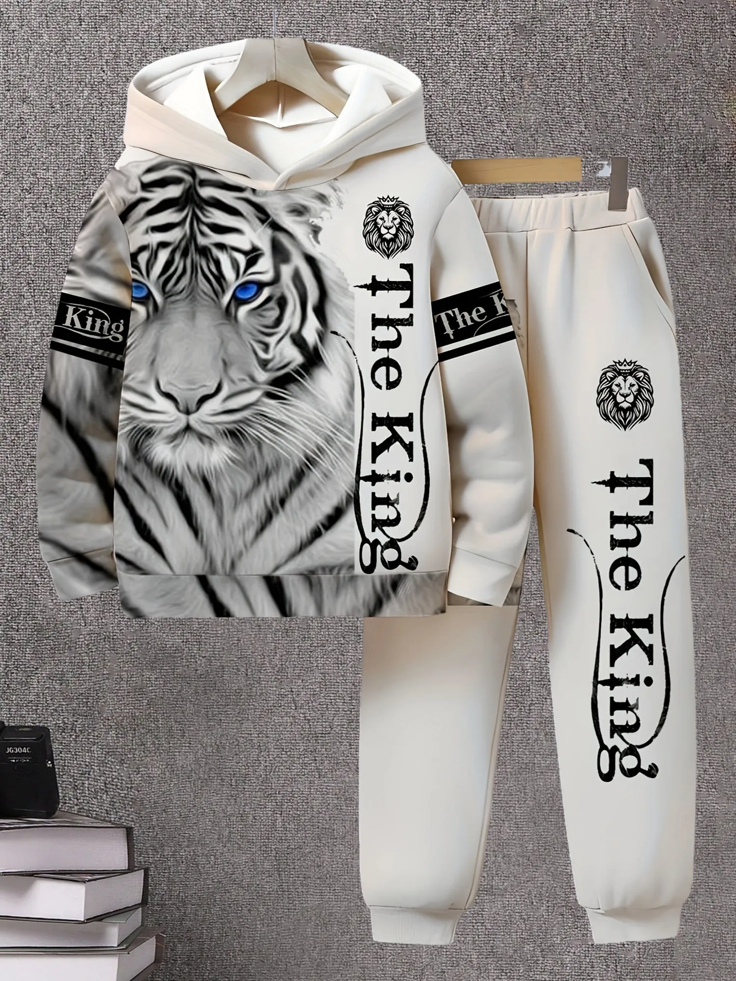 Boys Hat Sweater & Pants Set – Trendy Spring/Fall Outfit