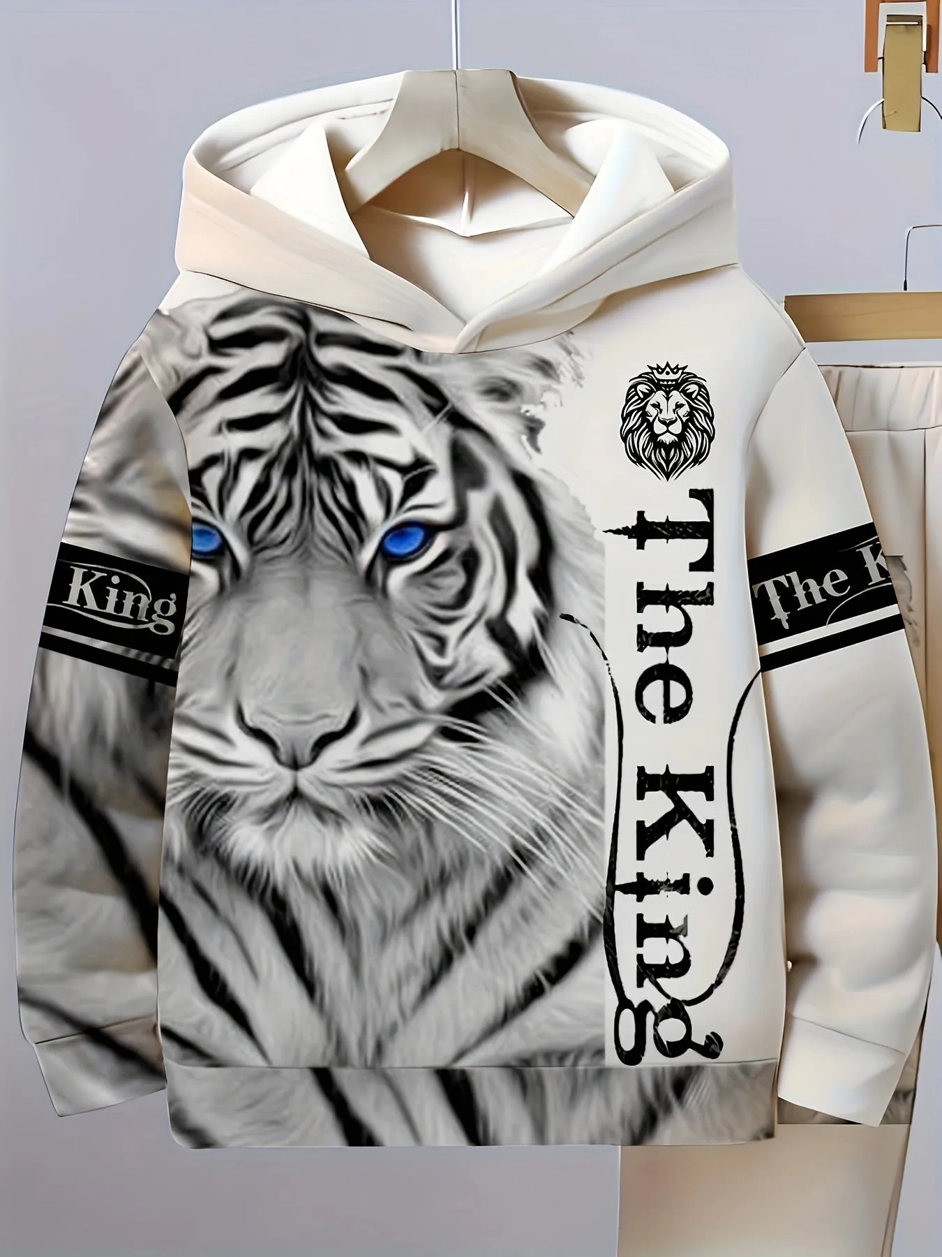 Boys Hat Sweater & Pants Set – Trendy Spring/Fall Outfit