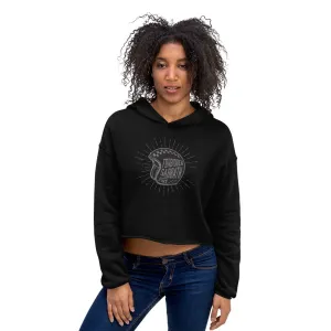 CAFE RACER-RETRO HELMET-CROPPED HOODIE