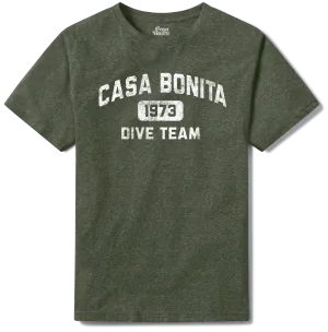 Casa Bonita Hunter Green Dive Team T-Shirt
