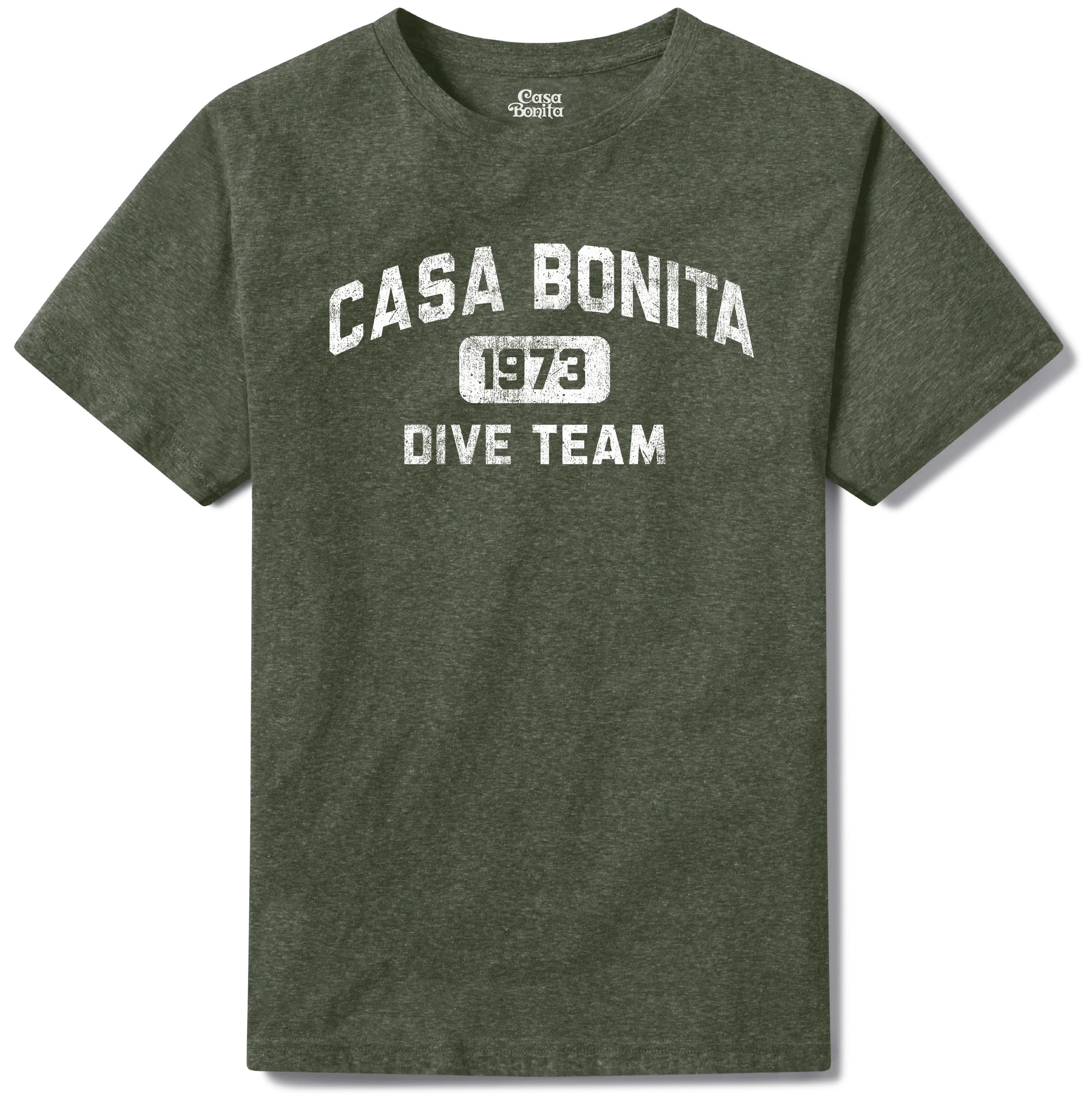 Casa Bonita Hunter Green Dive Team T-Shirt