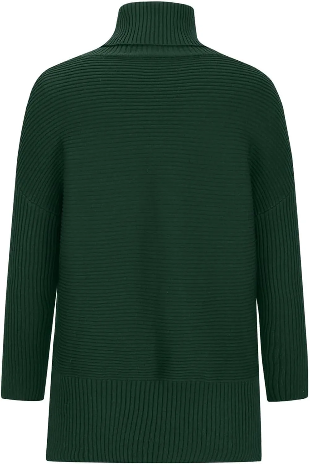 ChicCrate Women's Oversized Turtleneck Sweaters Casual Long Sleeve Tunic Sweater Chunky Knit Pullover Tops Blouse