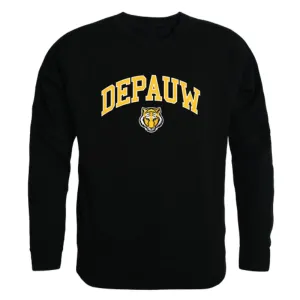 DePauw University Tigers Campus Fleece Crewneck Pullover Sweatshirt