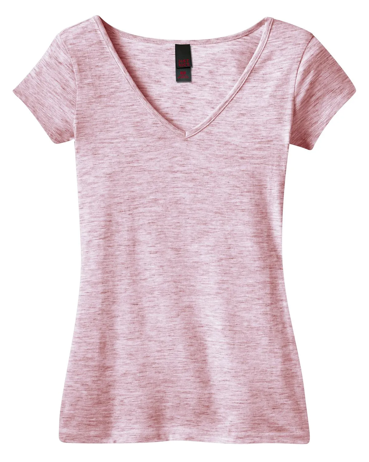District Juniors Extreme Heather V-Neck Tee DT2001