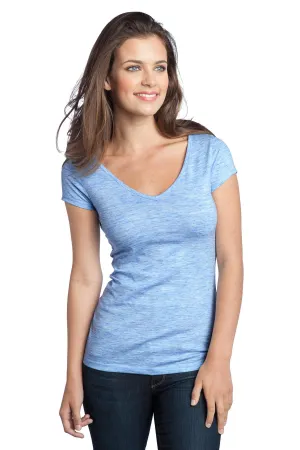 District Juniors Extreme Heather V-Neck Tee DT2001