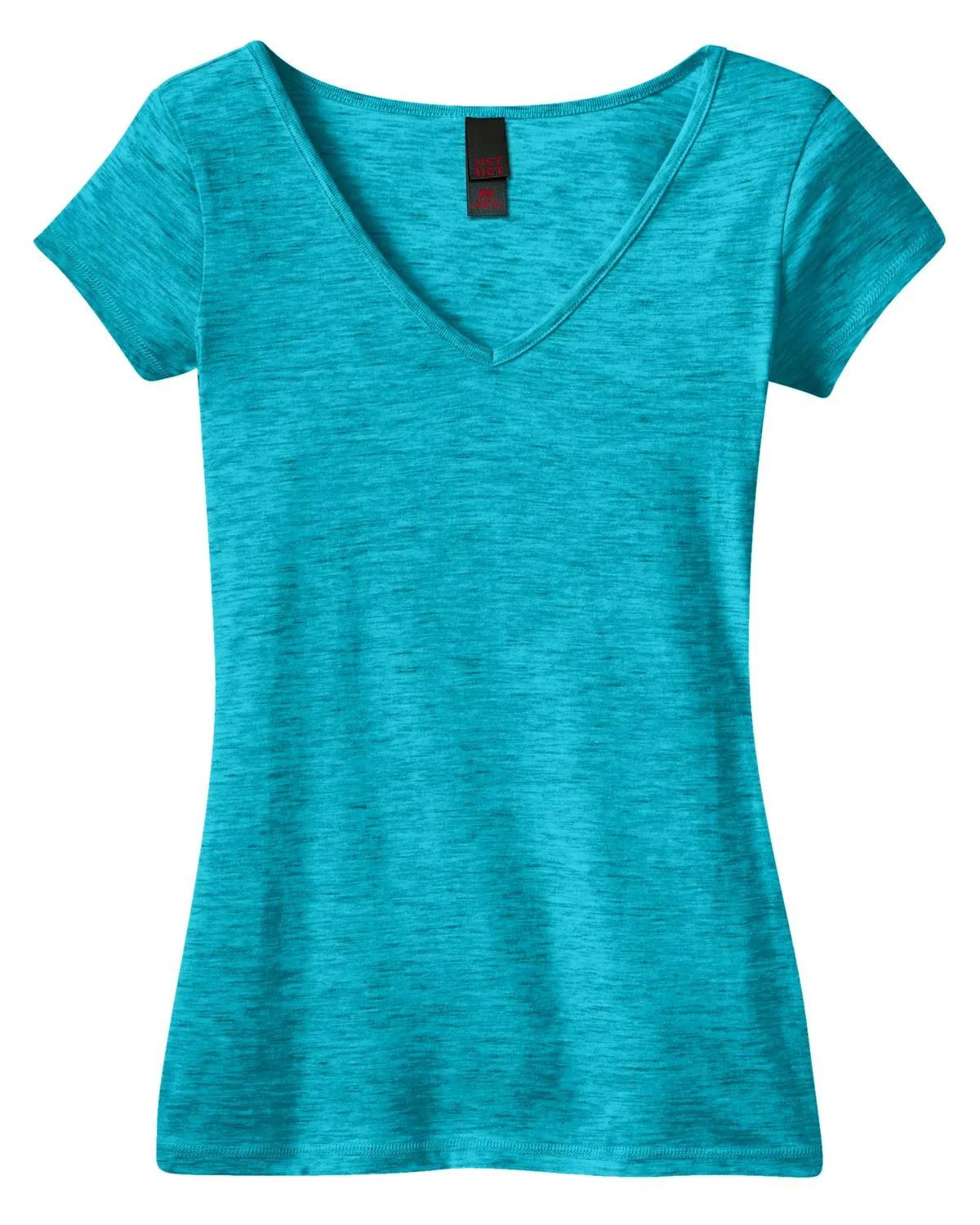 District Juniors Extreme Heather V-Neck Tee DT2001