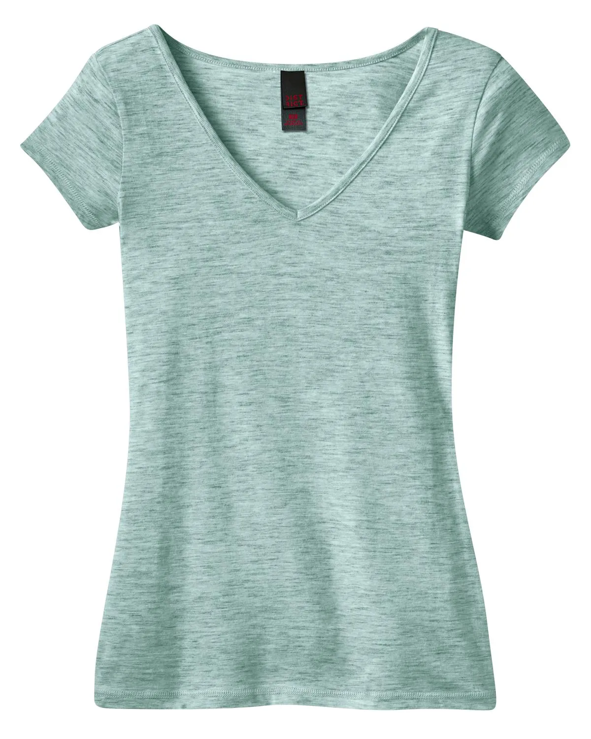 District Juniors Extreme Heather V-Neck Tee DT2001