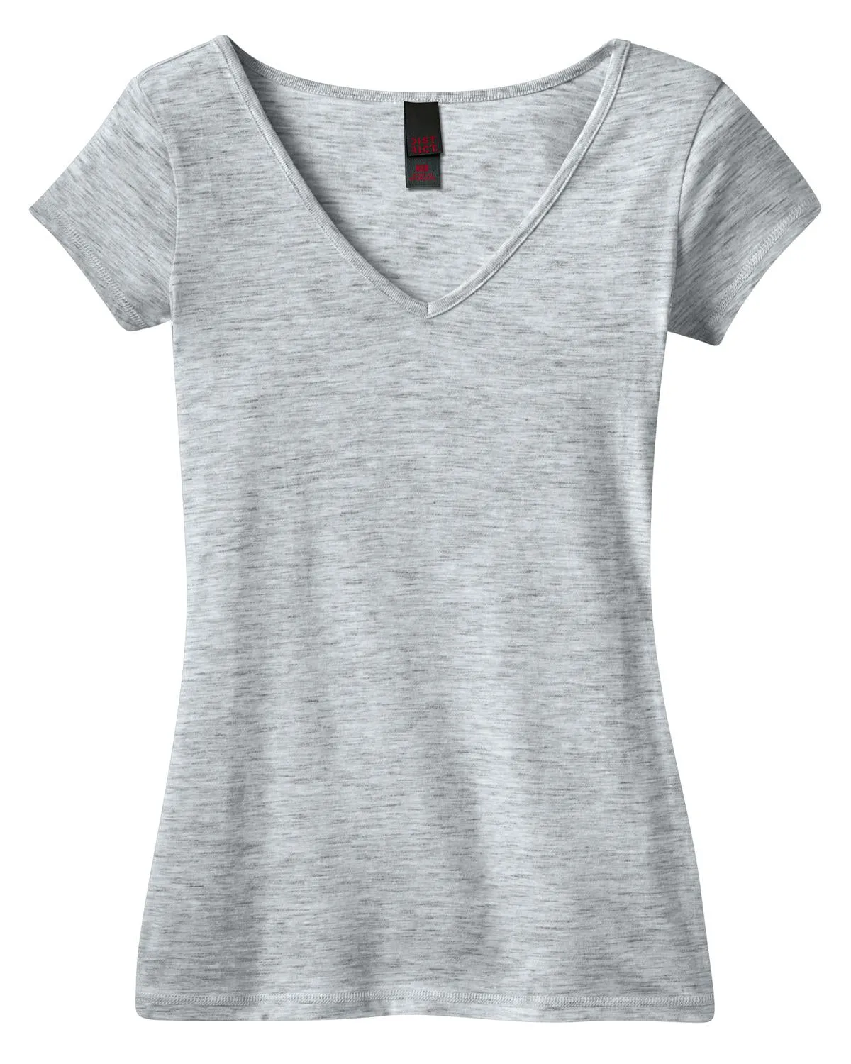 District Juniors Extreme Heather V-Neck Tee DT2001