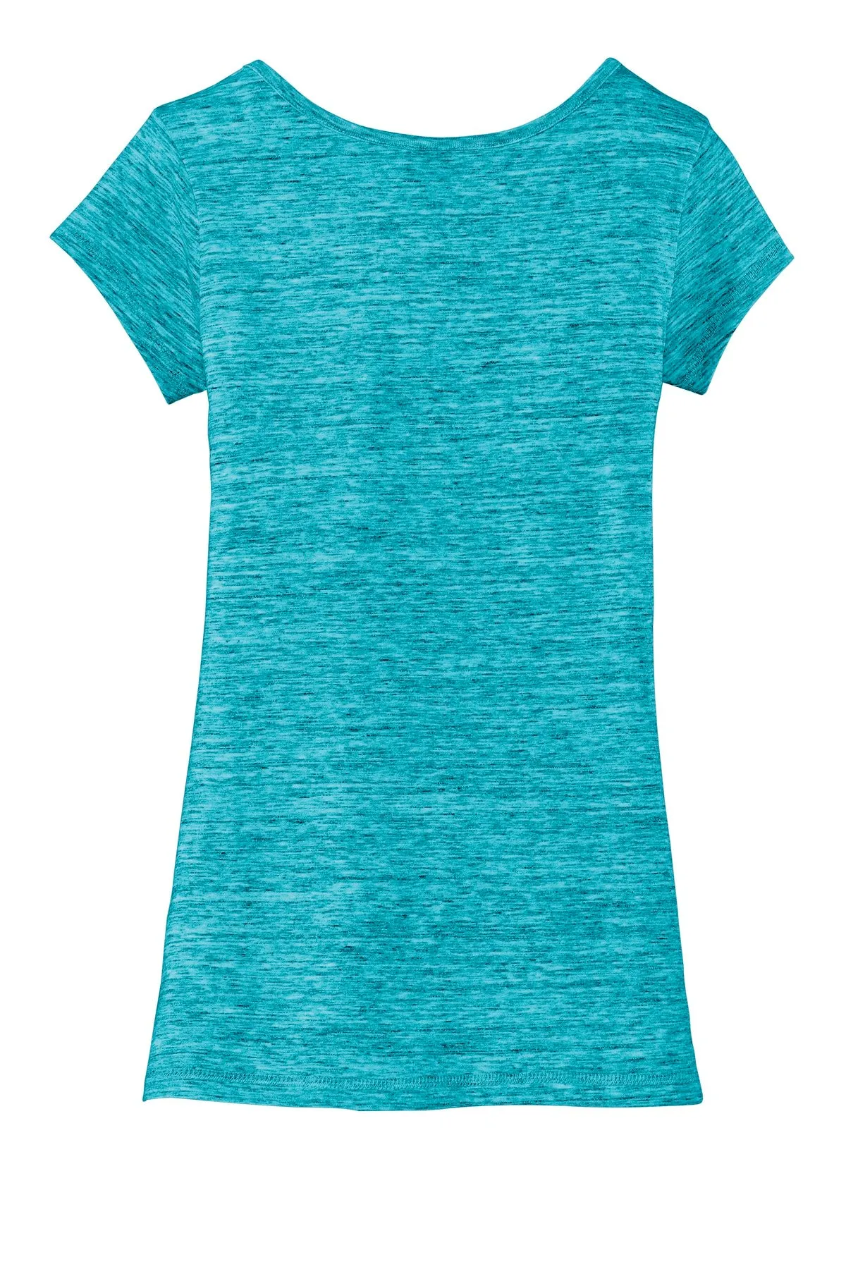 District Juniors Extreme Heather V-Neck Tee DT2001