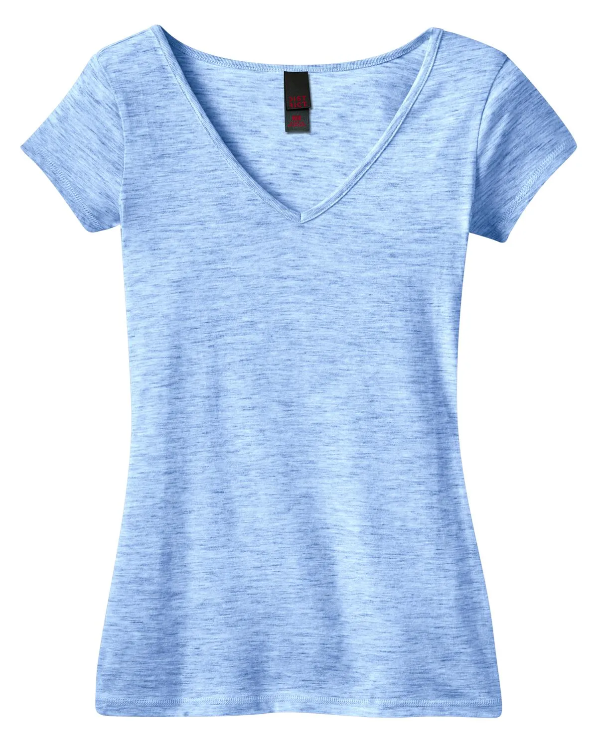 District Juniors Extreme Heather V-Neck Tee DT2001