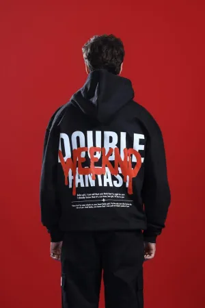 DOUBLE WEEKEND OVERSIZED HOODIE