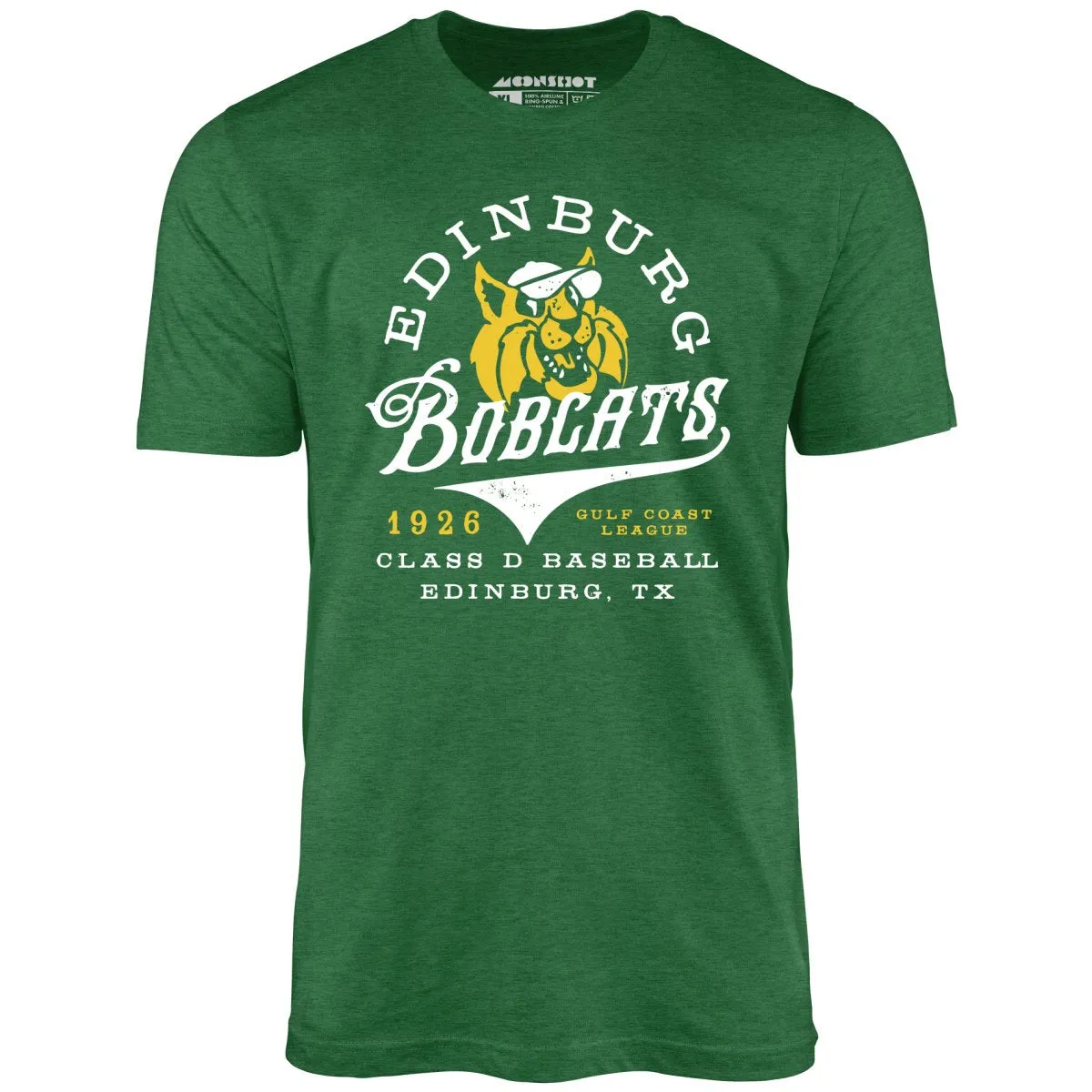 Edinburg Bobcats - Texas - Vintage Defunct Baseball Teams - Unisex T-Shirt