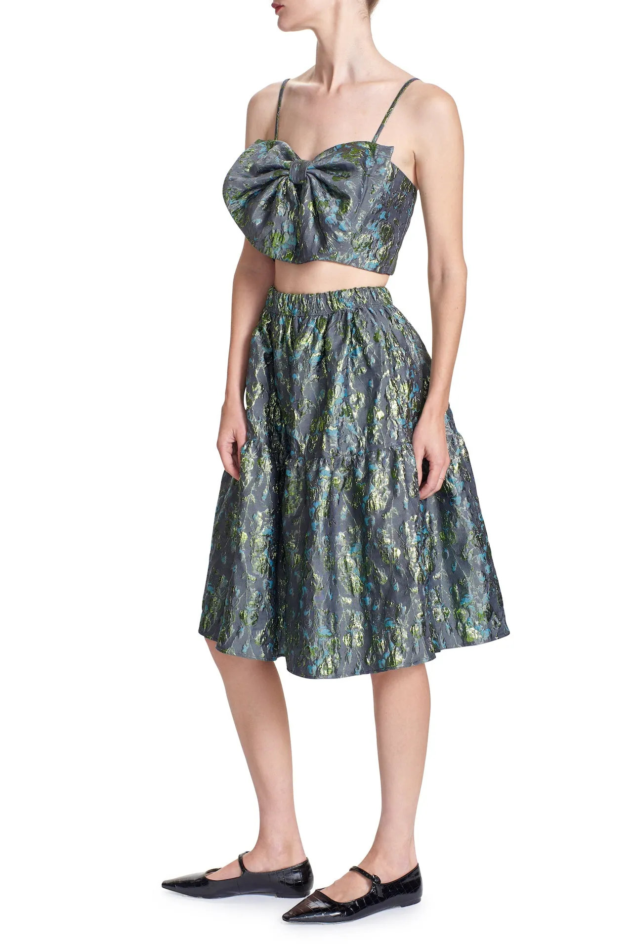 GEORGIA SKIRT- Jacquard