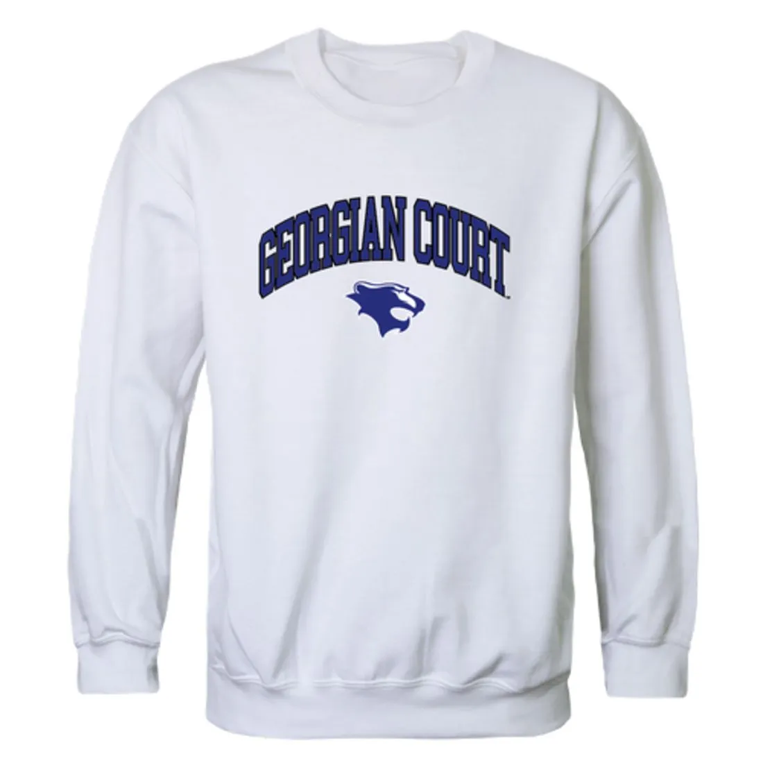 Georgian Court University Lions Campus Fleece Crewneck Pullover Sweatshirt