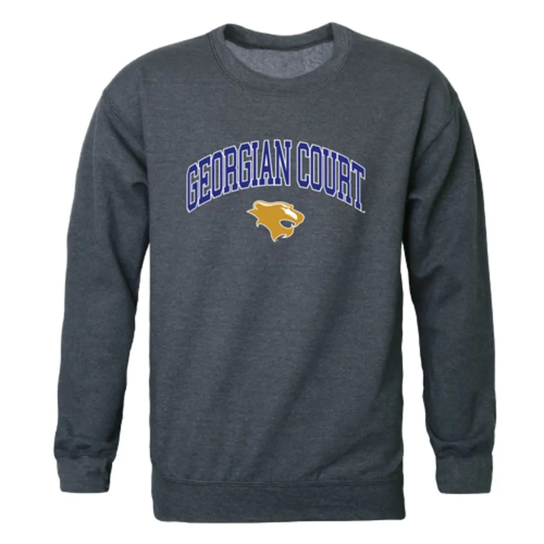 Georgian Court University Lions Campus Fleece Crewneck Pullover Sweatshirt