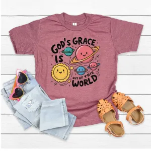 God's Grace is Out of this World Youth Tee