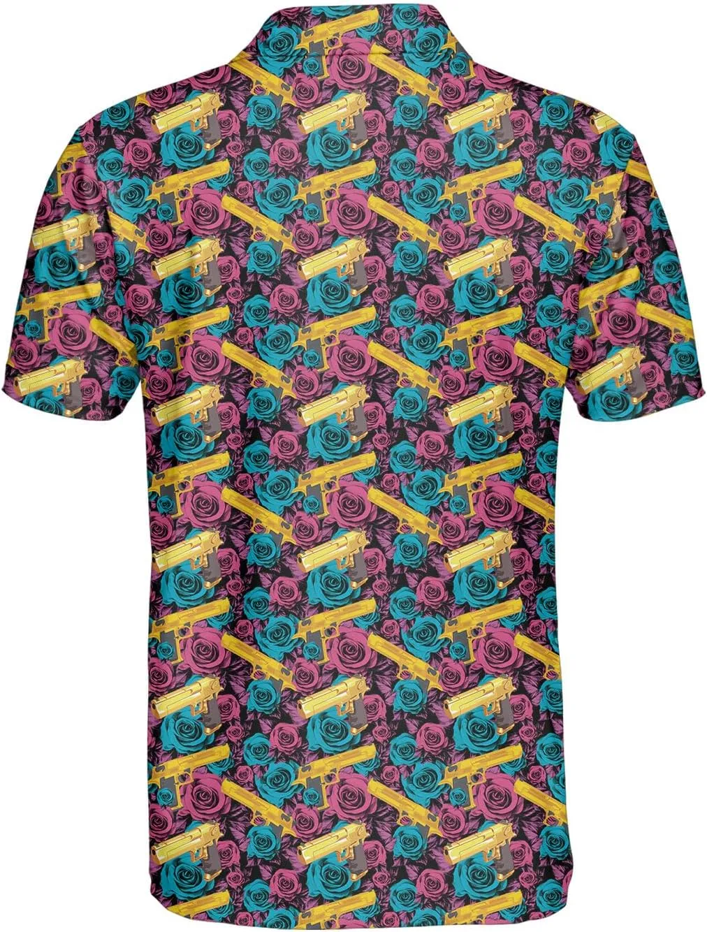 Golf Polo Shirts for Men Mens Polo Shirts Short Sleeve Button Up Shirt Men Casual Aloha Mens Shirts