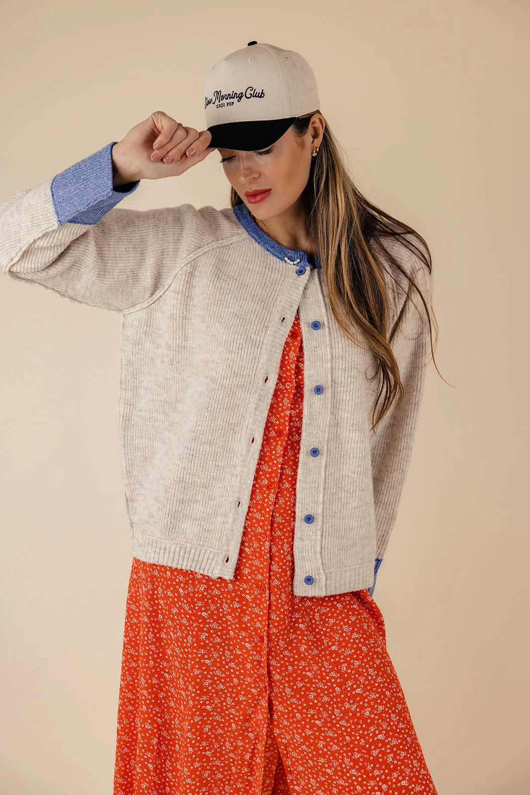 Great Expectations Contrast Cardigan