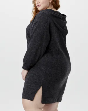 Hilma Hoodie Dress | Black