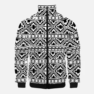 Idée Stand Collar Zipper-up Hoodie "HC"