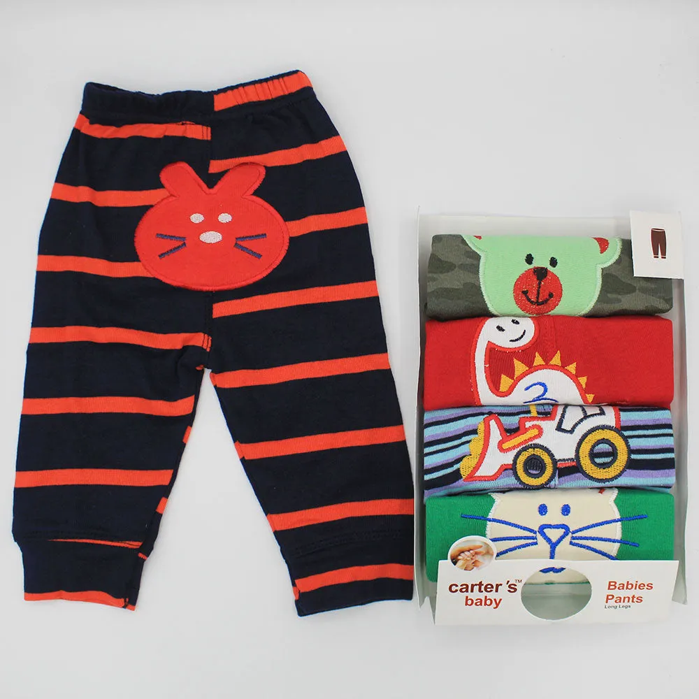 Imported Set of 5 Pcs Babies Pants Cotton Stuff for 0-23 Months