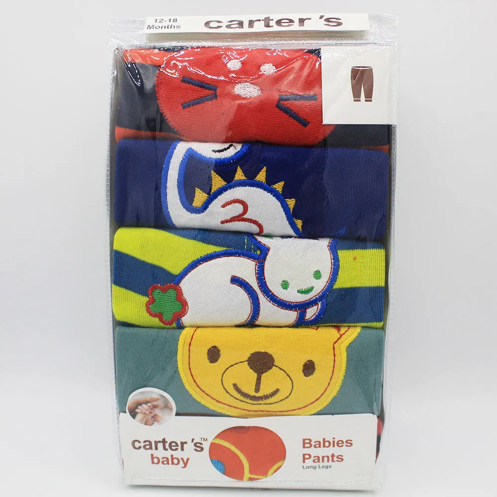 Imported Set of 5 Pcs Babies Pants Cotton Stuff for 0-23 Months
