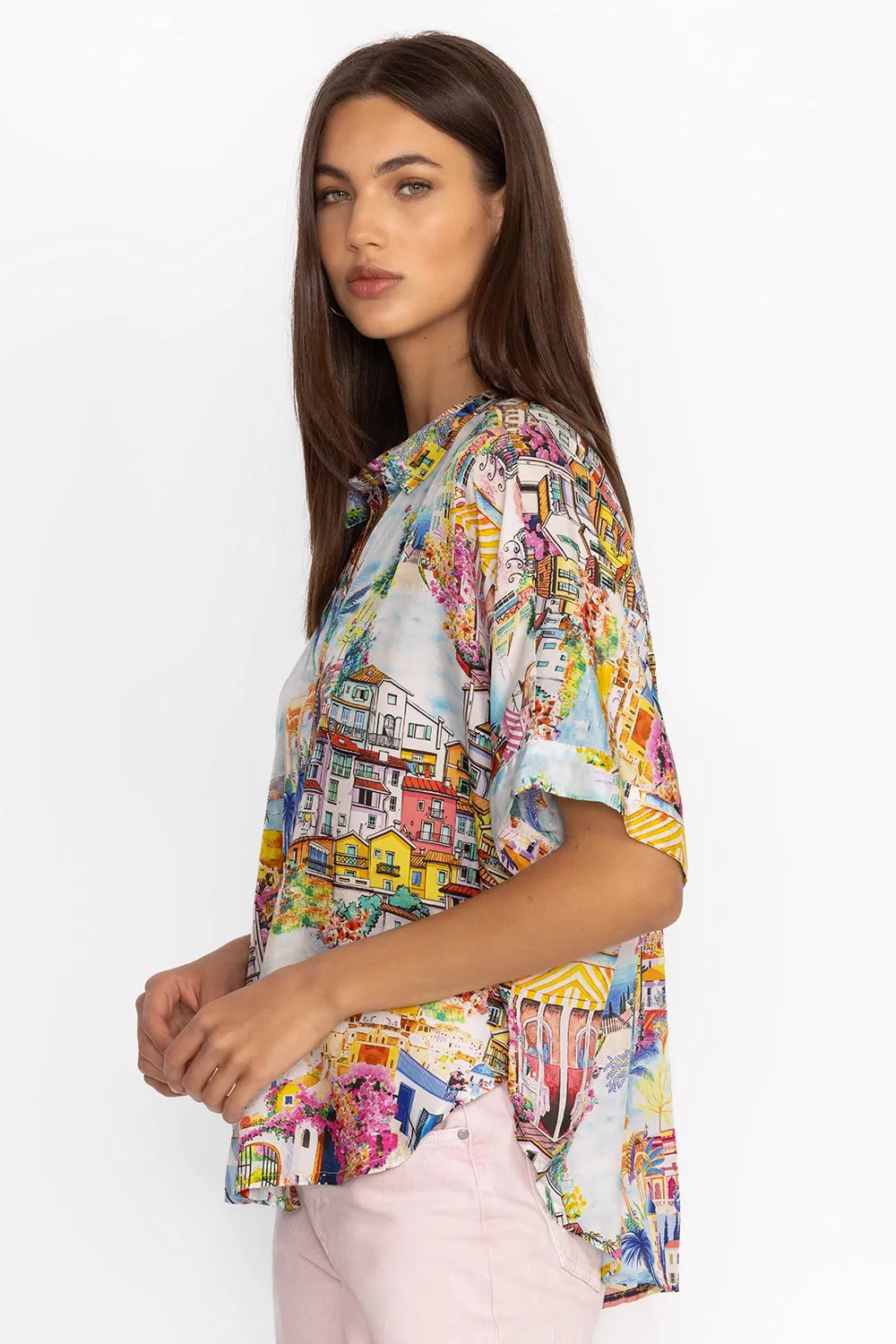 Johnny Was Lynn Button Up - Cannes C13824B5