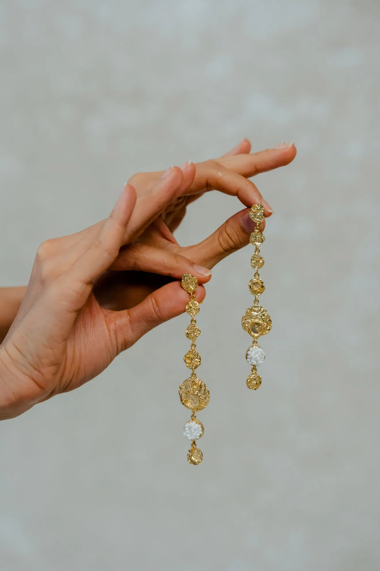 Khwaab Earrings Gold