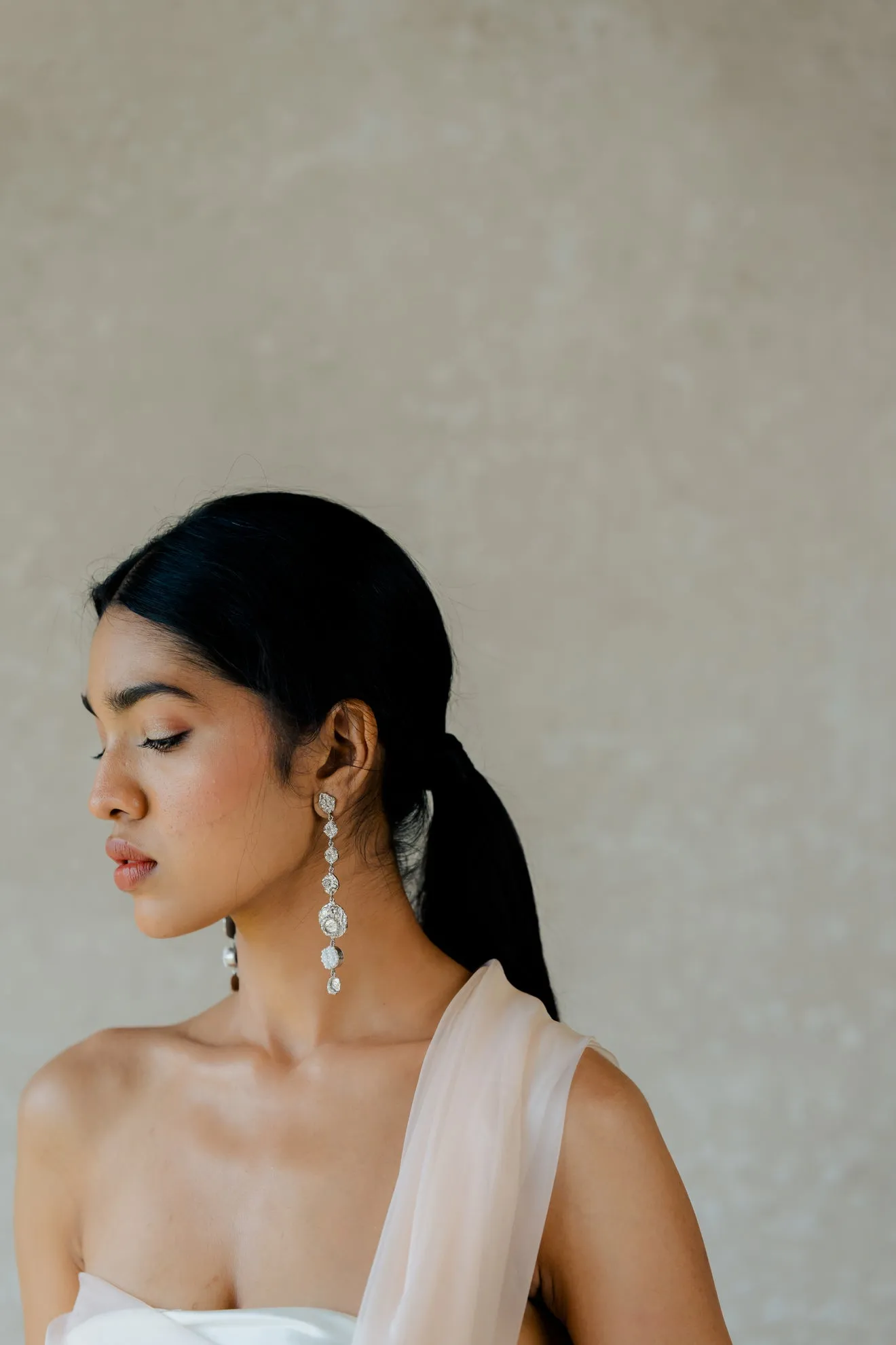 Khwaab Earrings Silver