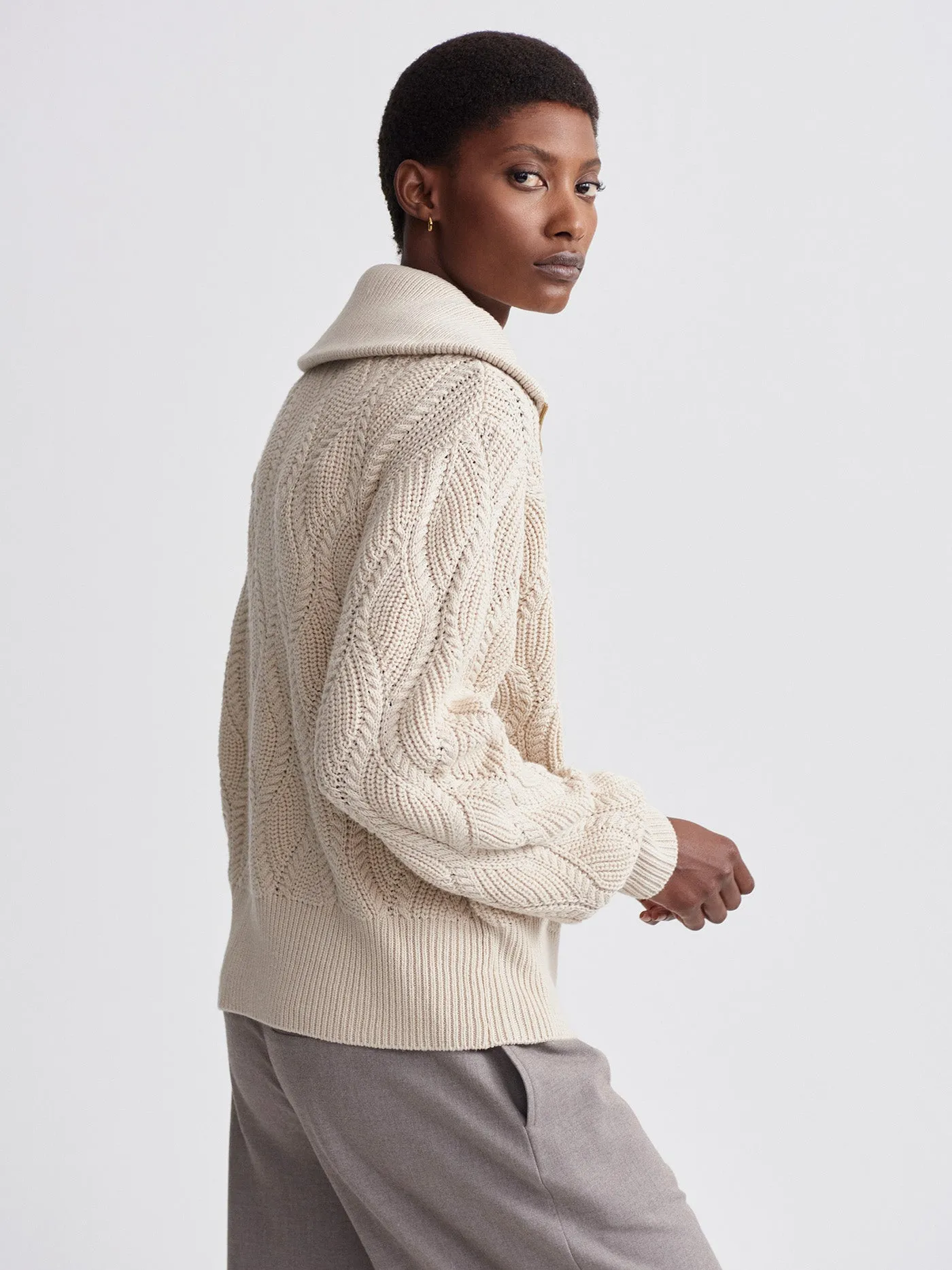 Lando Full Zip Knit