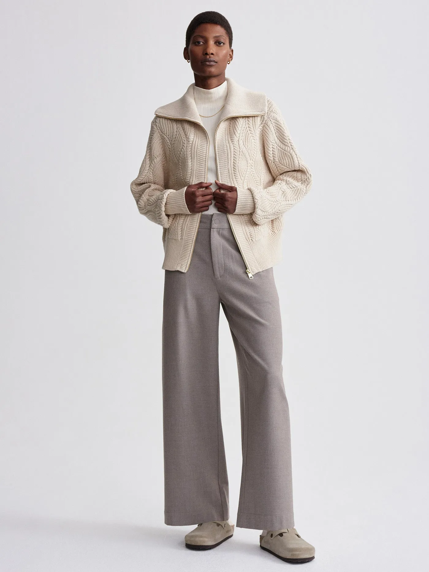 Lando Full Zip Knit