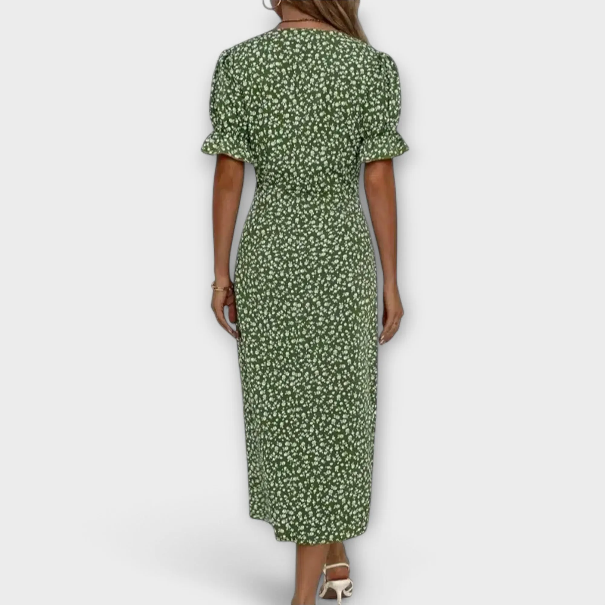 Lena Floral Wrap Dress