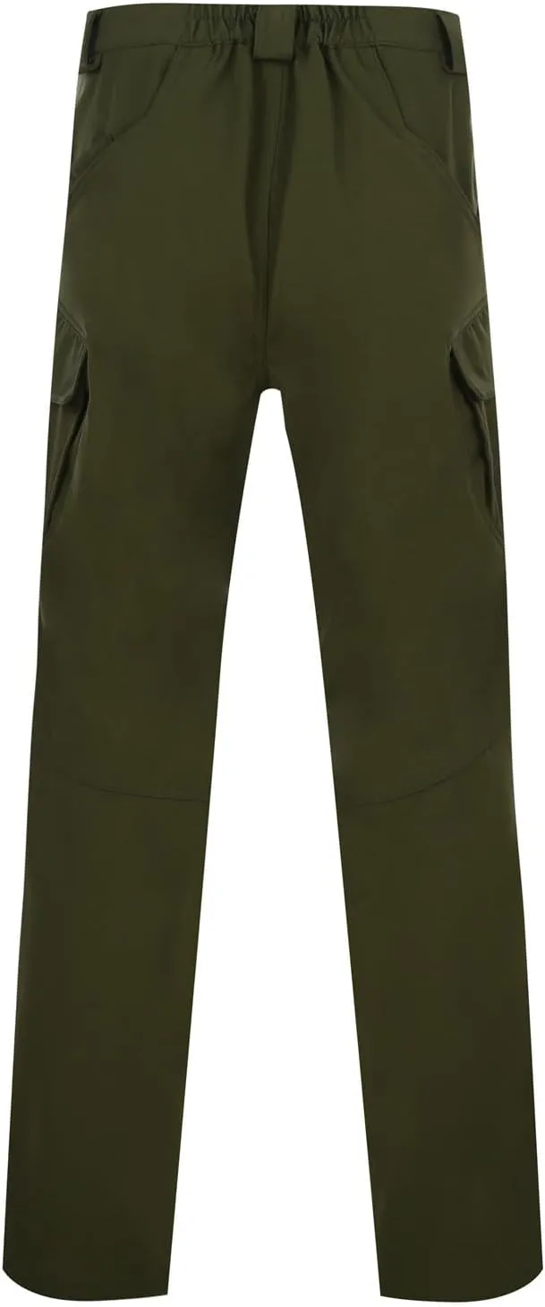 Mens Lightweight Cargo Tactical Pants Straight Leg Athletic Joggers Relaxed Fit Overalls Hiking Work Trousers