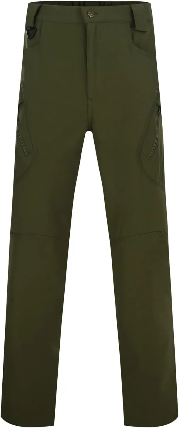 Mens Lightweight Cargo Tactical Pants Straight Leg Athletic Joggers Relaxed Fit Overalls Hiking Work Trousers