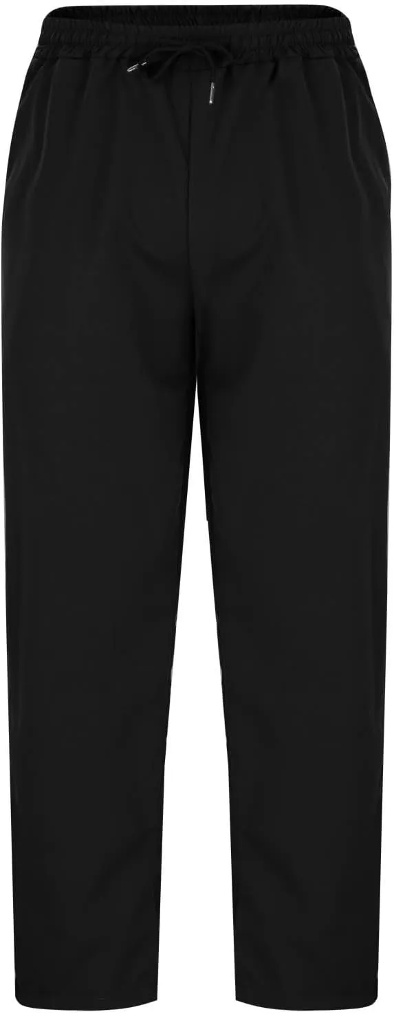 Men's Relaxed Fit Drawstring Waist Pants Comfortable Casual Lounge Lightweight Breathable Pants for Summer