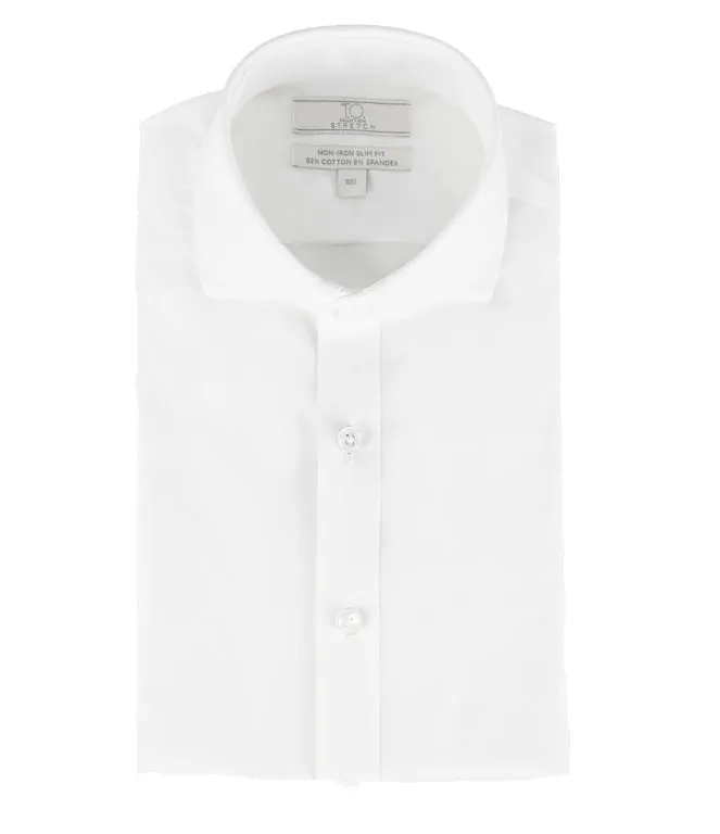 Men's Stretch Non-Iron Label Shirt