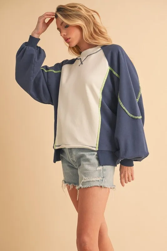 Nya Colorblock Sweater